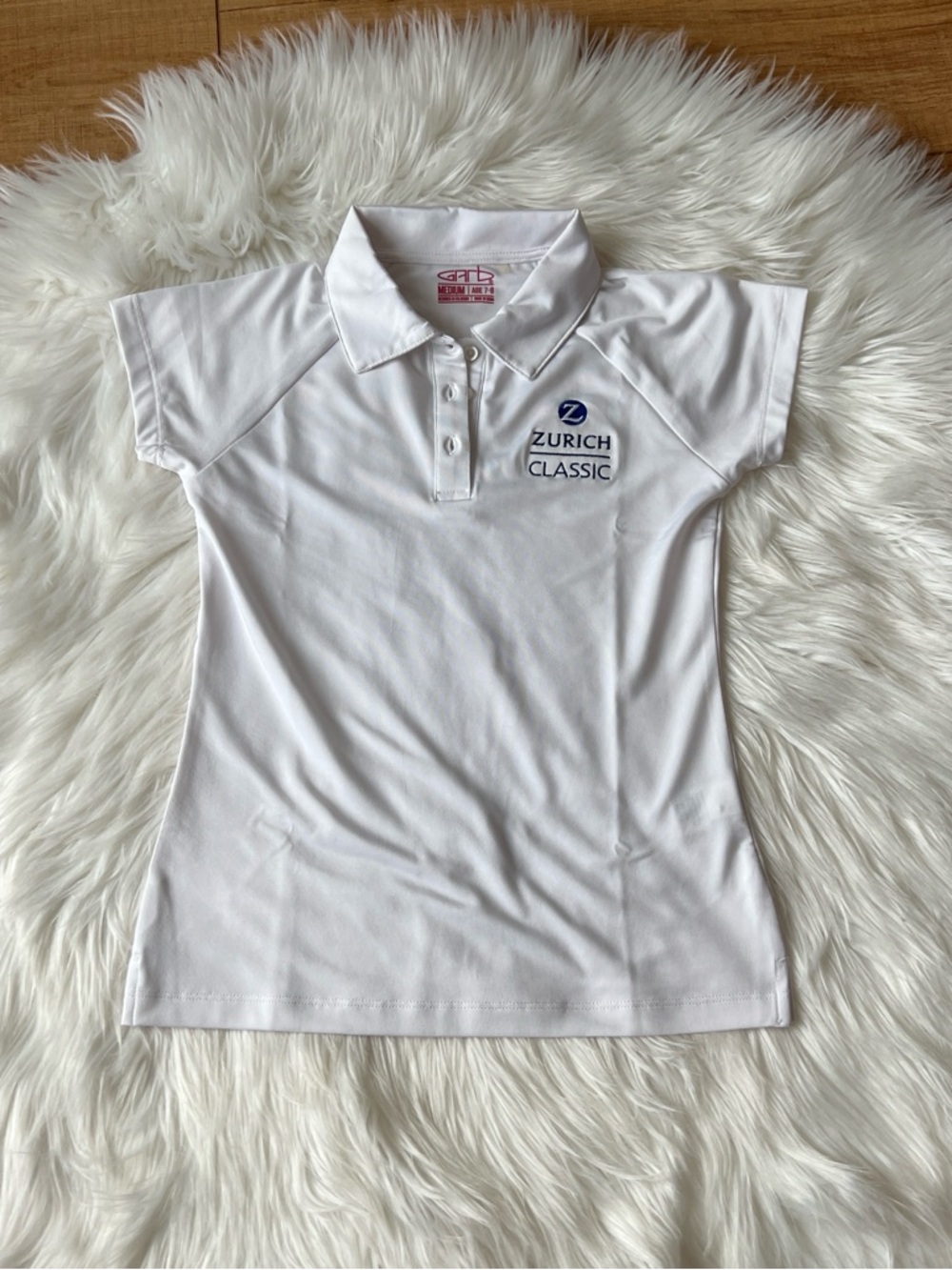Girls Garb Size 7-8 (M) Golf Polo Zurich Classic Tournament Merch EUC
